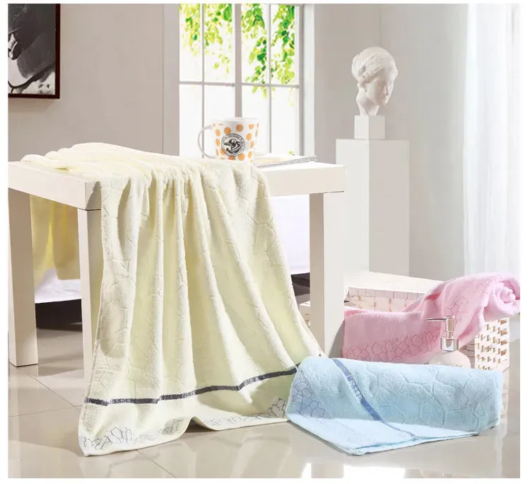 -- Sale 55\"X27\"140X70Cm, Bath Towel, Cotton Towel, 3 Colors,100%Cotton Fiber, Natural &