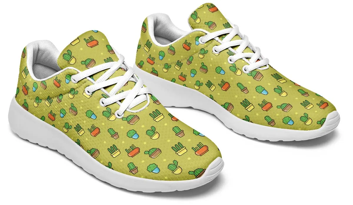 8 Bit Potted Plants Sneakers