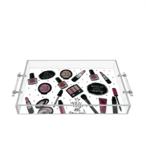 Acrylic Make Up Tray