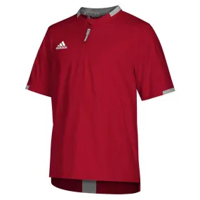 adidas Men's Power Red/Core Heather Fielder's Choice 2.0 Cage Jacket