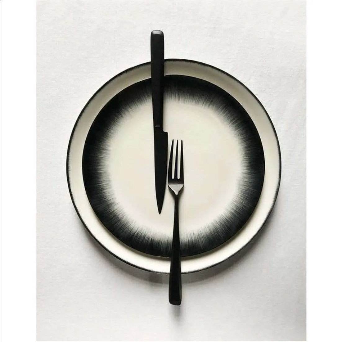 Ann Demeulemeester for Serax 24 cm plates (set of two)