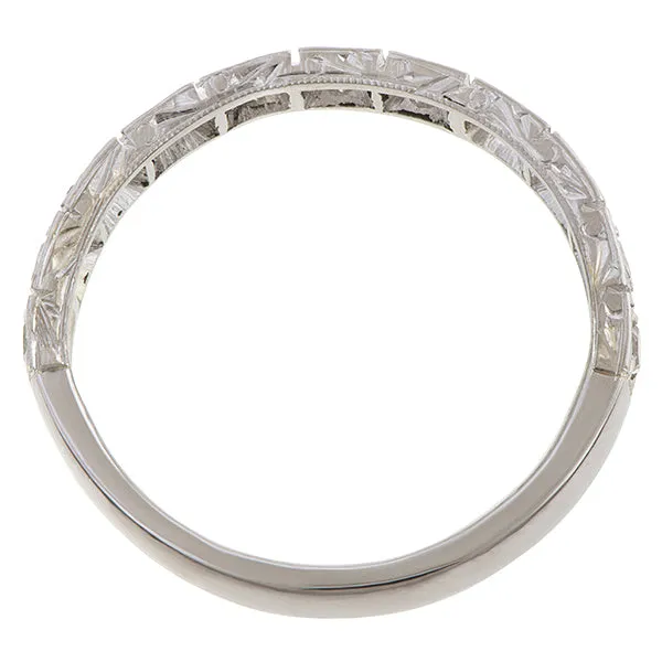 Art Deco Diamond Band