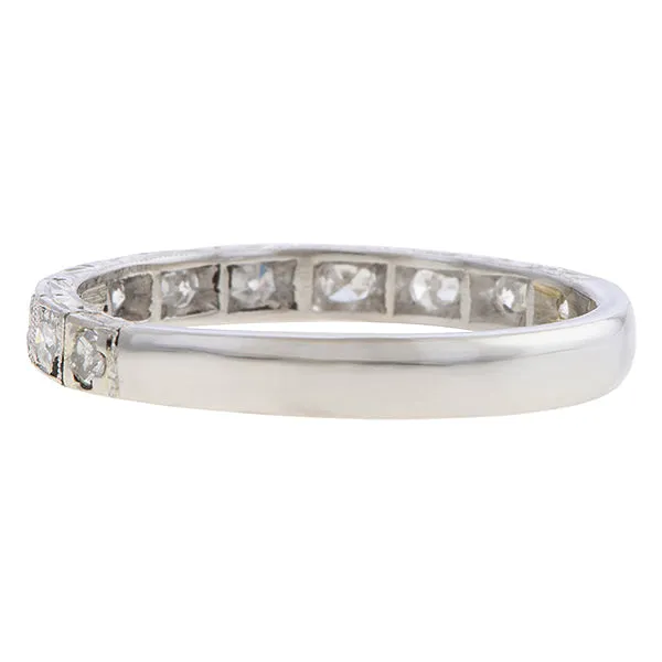 Art Deco Diamond Band