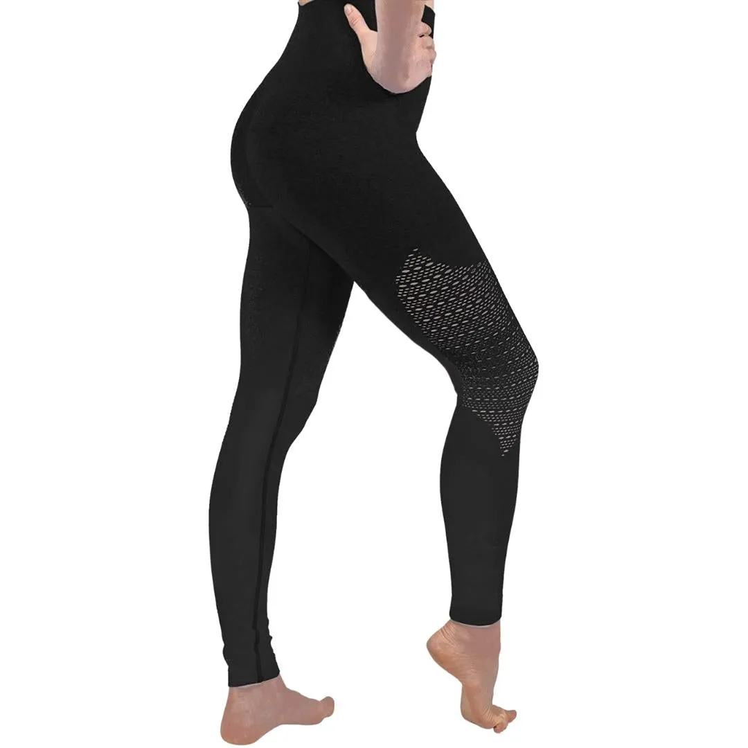 Autumn Seamless Mesh Leggings