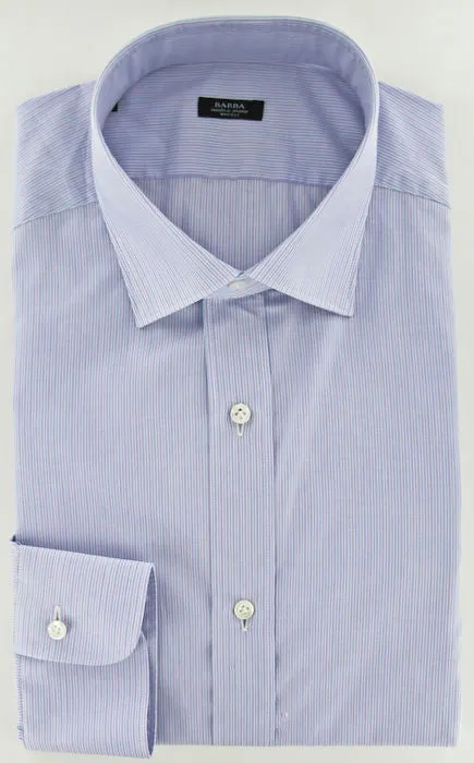 Barba Napoli Lavender Purple Shirt – Size: 17.5 US / 44 EU