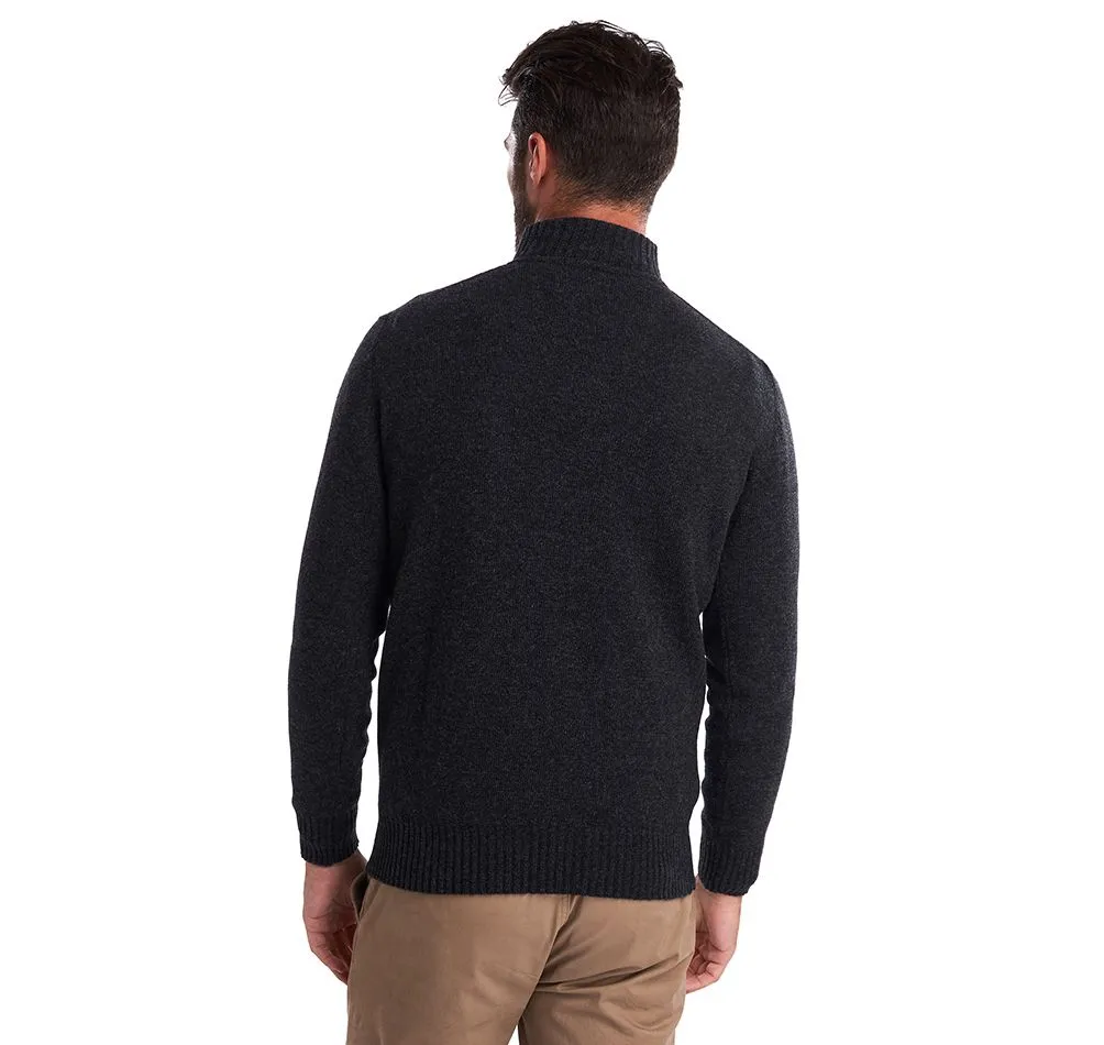 Barbour Men's Essential Lambswool Half Zip Jumper