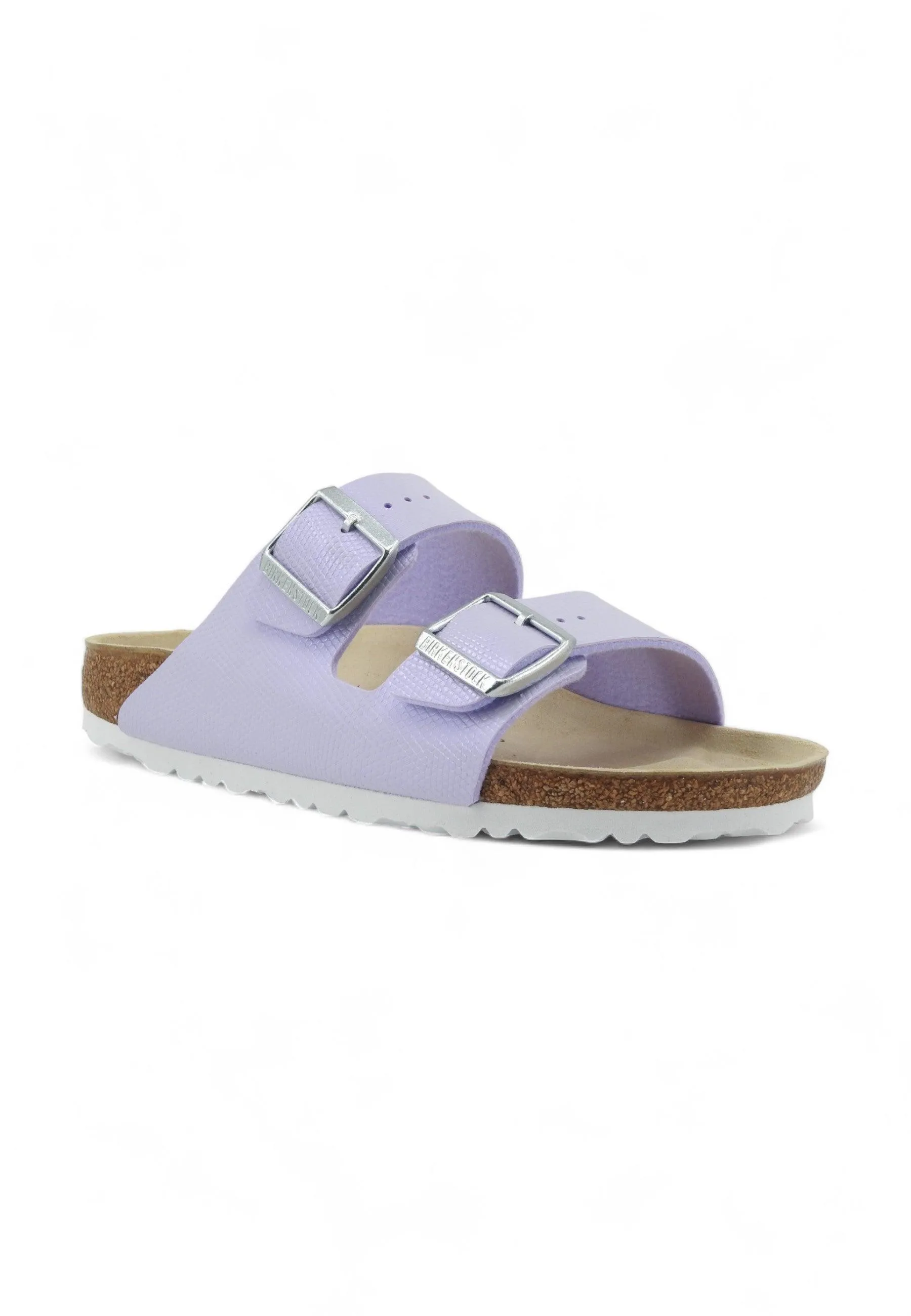 BIRKENSTOCK Arizona Ciabatta Donna Shiny Lizard Purple Fog 1026446