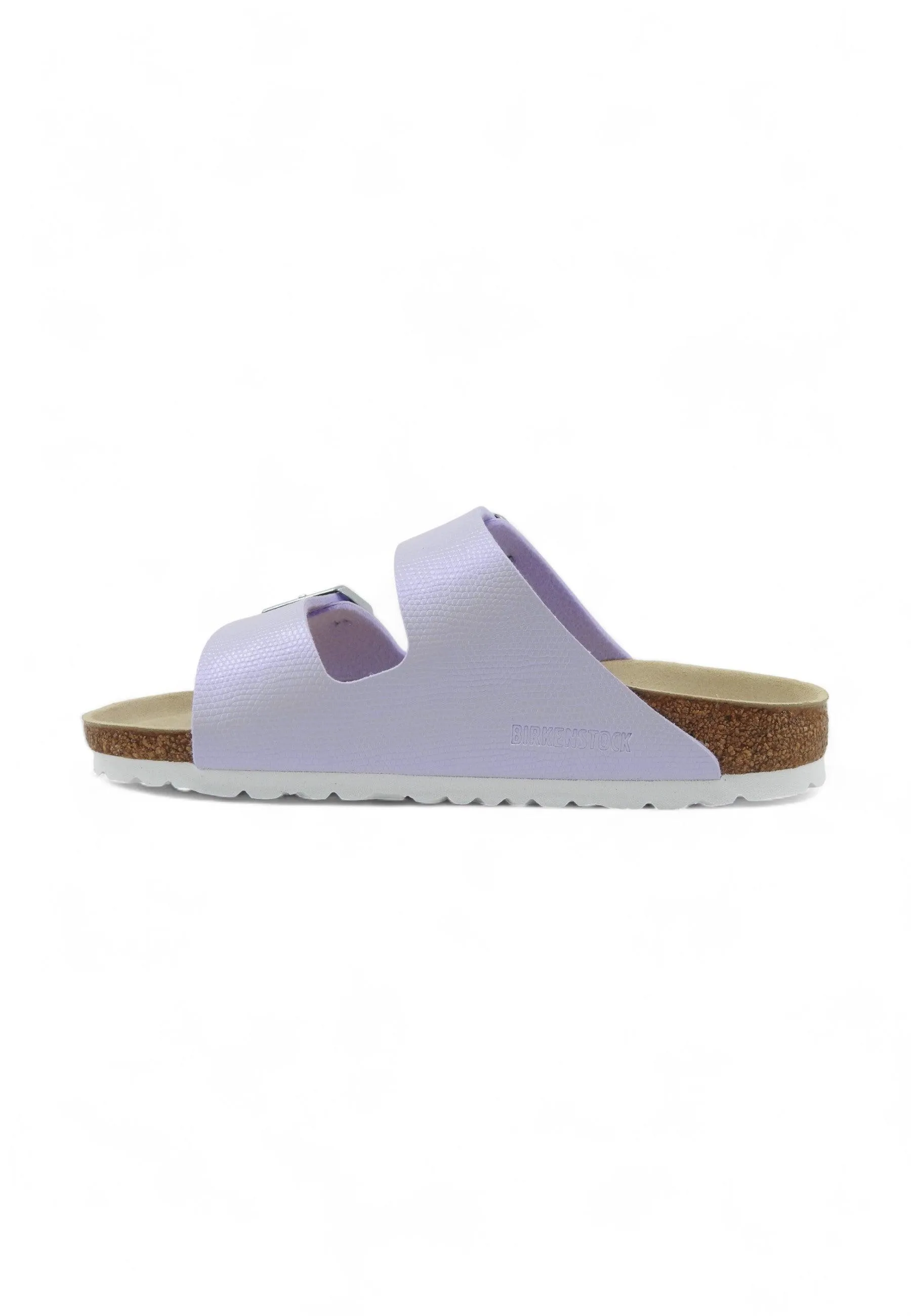 BIRKENSTOCK Arizona Ciabatta Donna Shiny Lizard Purple Fog 1026446