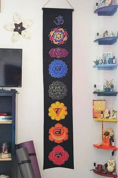 Black Chakra Banners