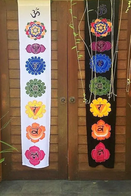 Black Chakra Banners