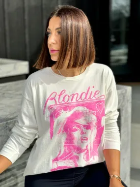 Blondie Heart of Glass Long Sleeve Tee by Daydreamer