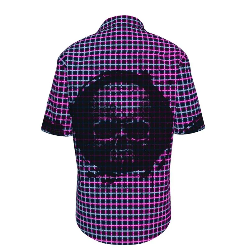 Cartesian Skull Mens Short Sleeve Shirt