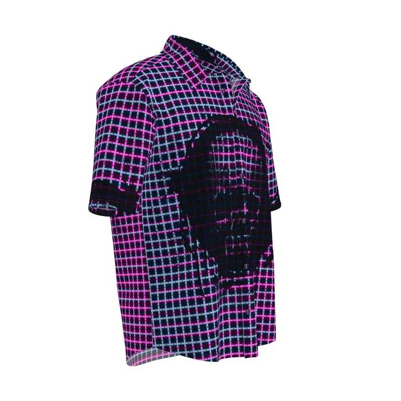 Cartesian Skull Mens Short Sleeve Shirt