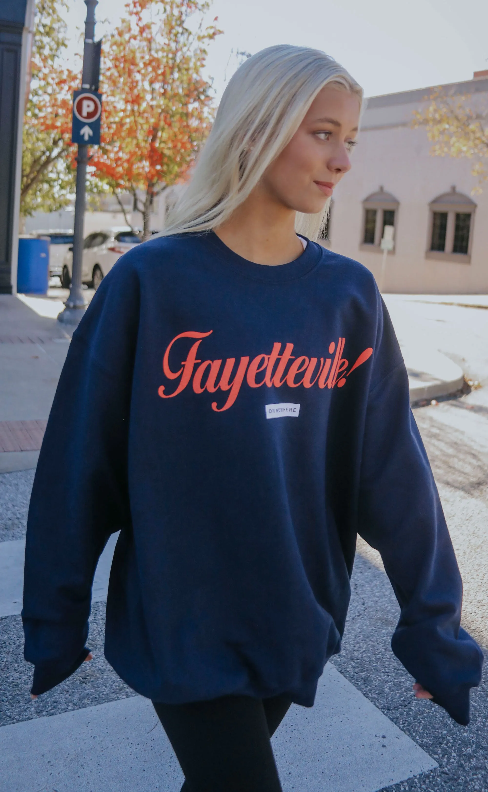 charlie southern: fayetteville or nowhere sweatshirt