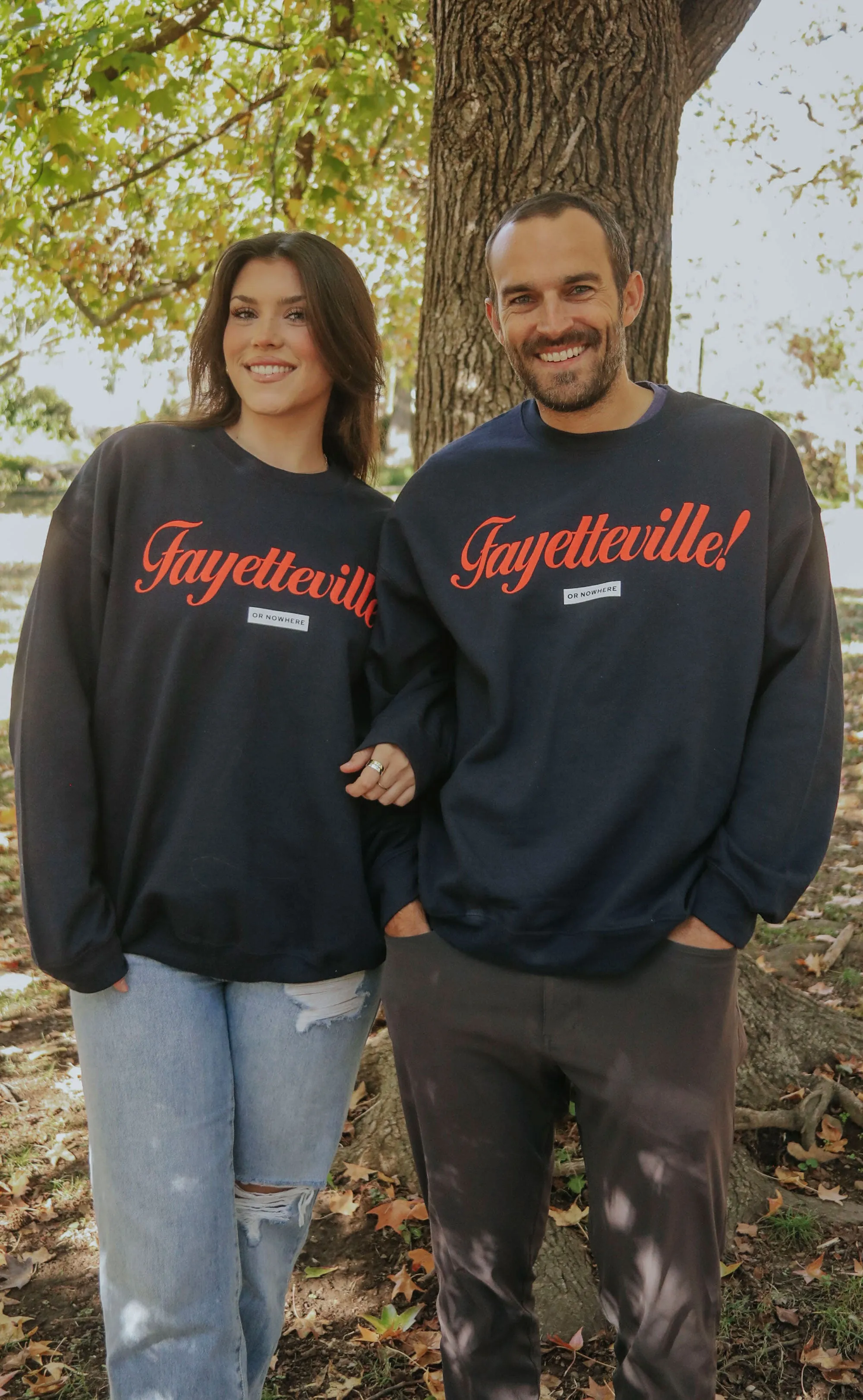 charlie southern: fayetteville or nowhere sweatshirt