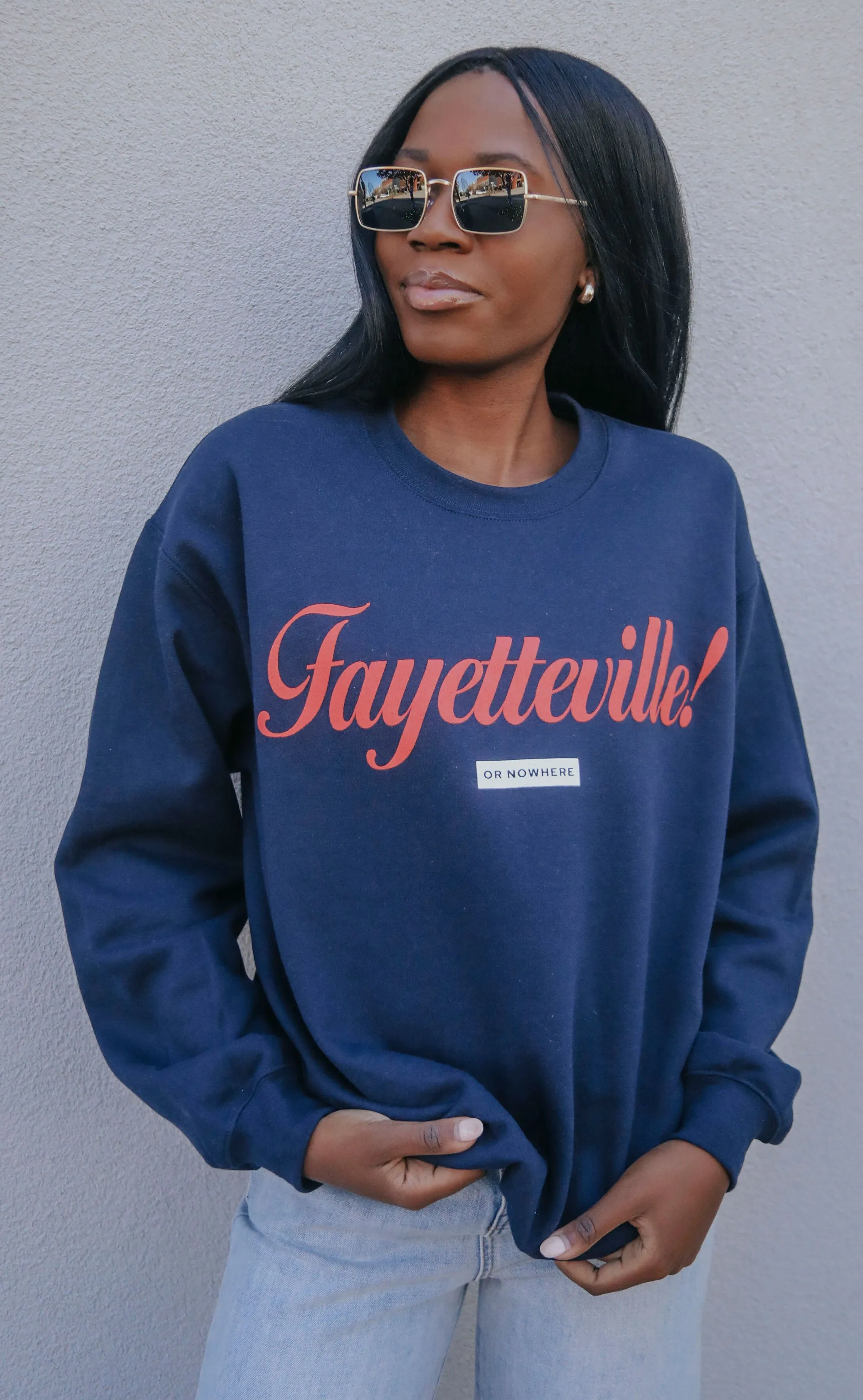 charlie southern: fayetteville or nowhere sweatshirt