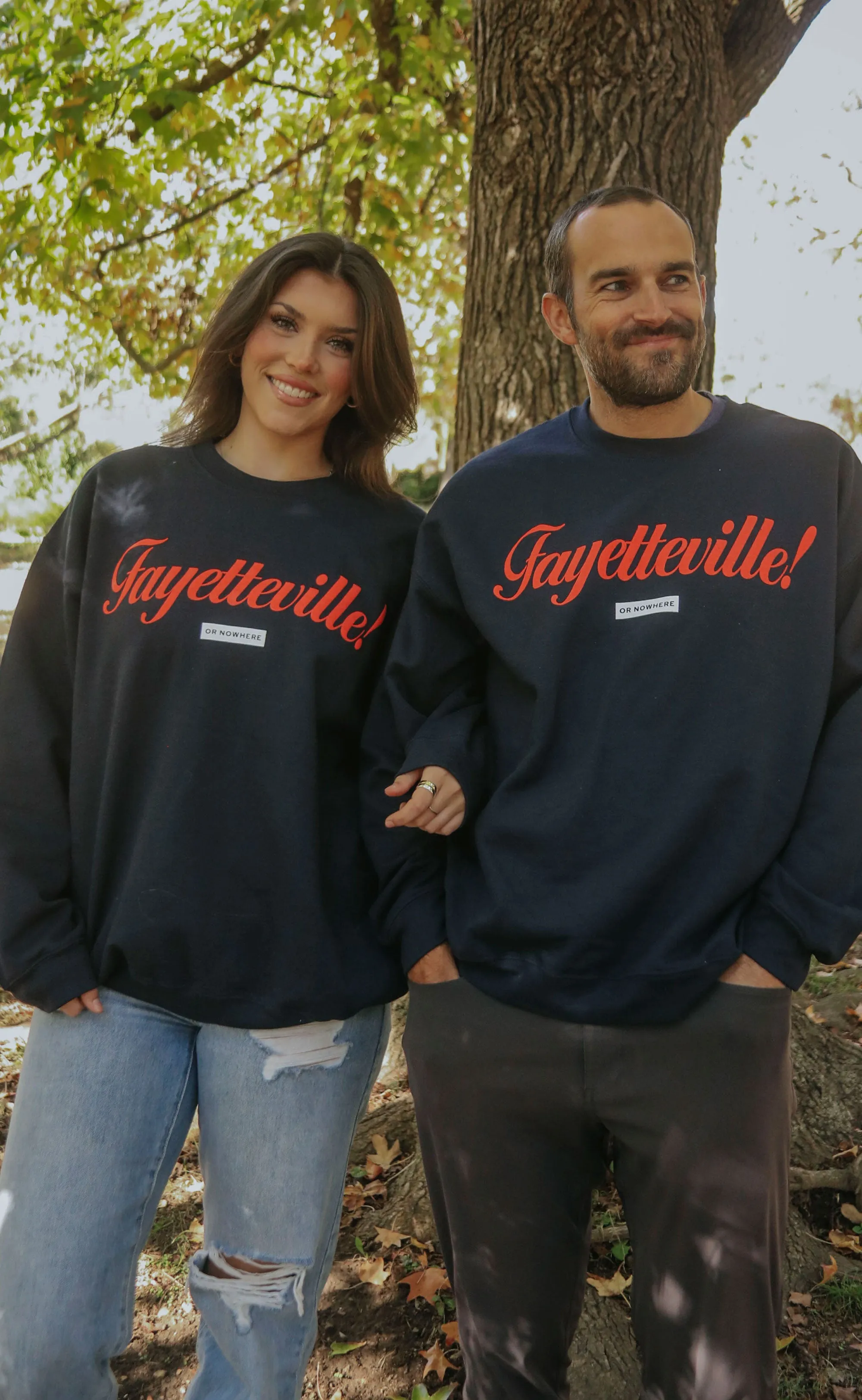 charlie southern: fayetteville or nowhere sweatshirt