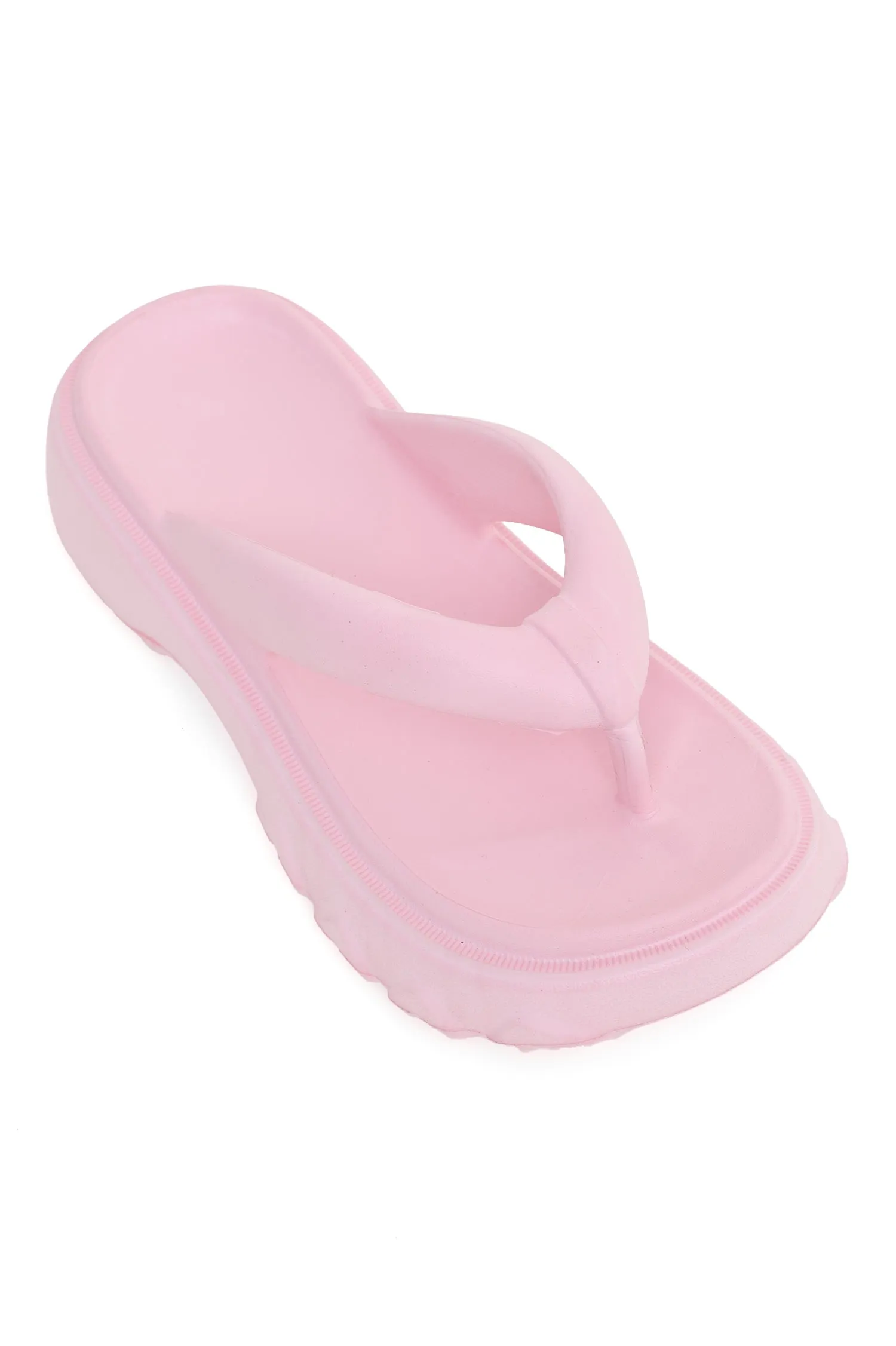 CHIC WOMEN SLIDES-PINK