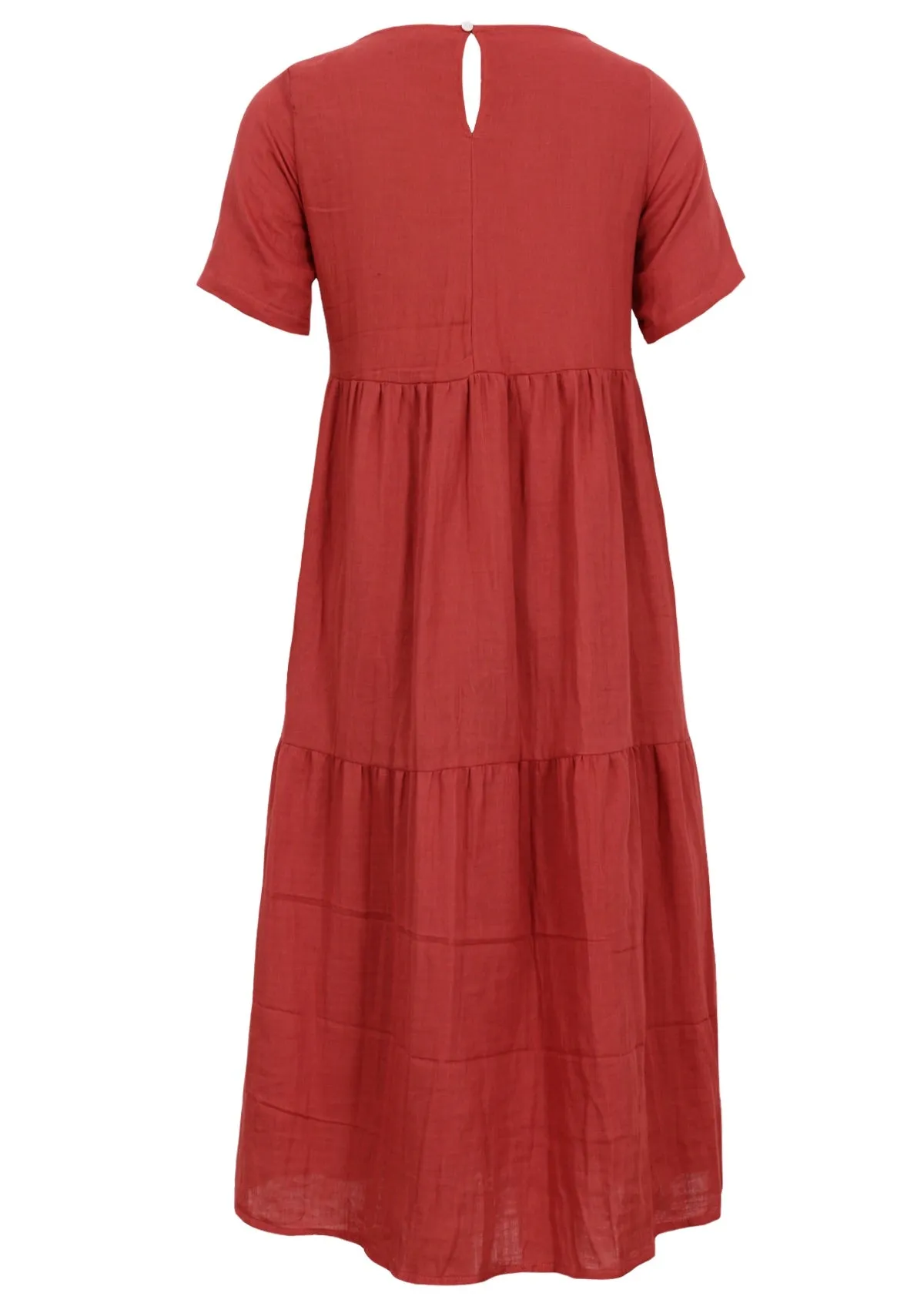 Claudia Dress Marsala