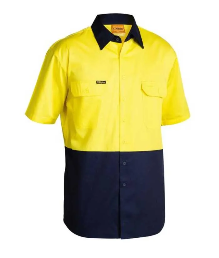 Cool Lightweight, Hi Vis, Vented, Drill Shirt