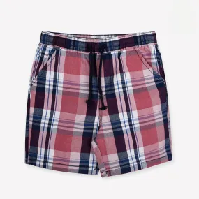 Crazy 8 Check Cotton Shorts 10472