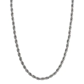 Croyez Rope Chain 5MM | Silver