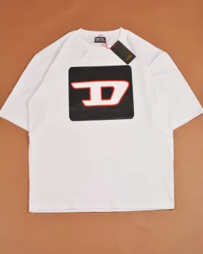 Diesel Oval D branded T-shirt Black Logo