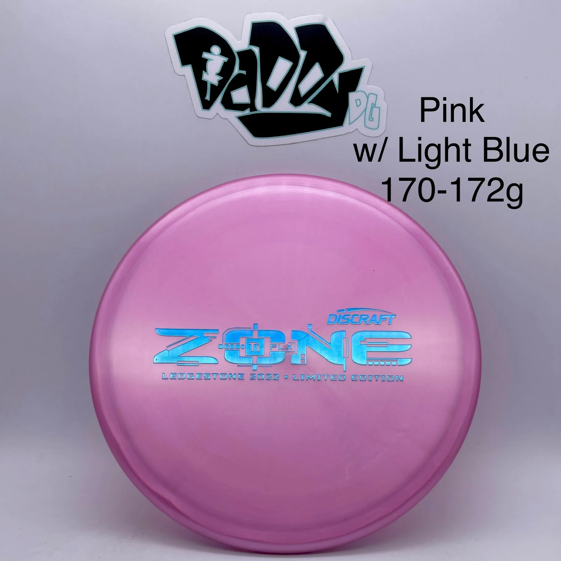 Discraft Ti Flx Zone Ledgestone 2022 Edition Putt & Approach