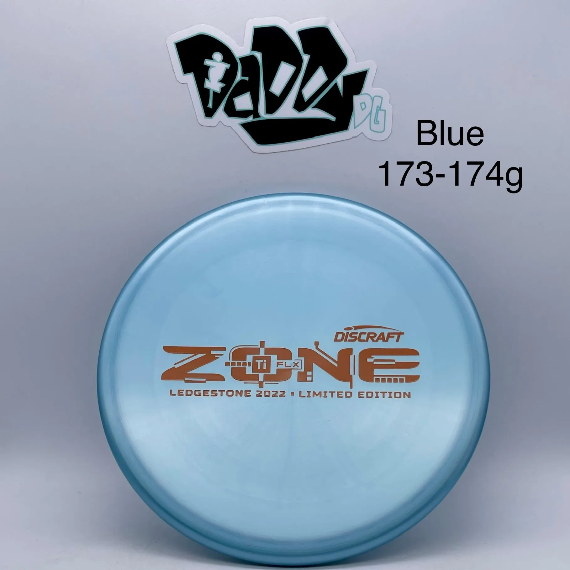 Discraft Ti Flx Zone Ledgestone 2022 Edition Putt & Approach