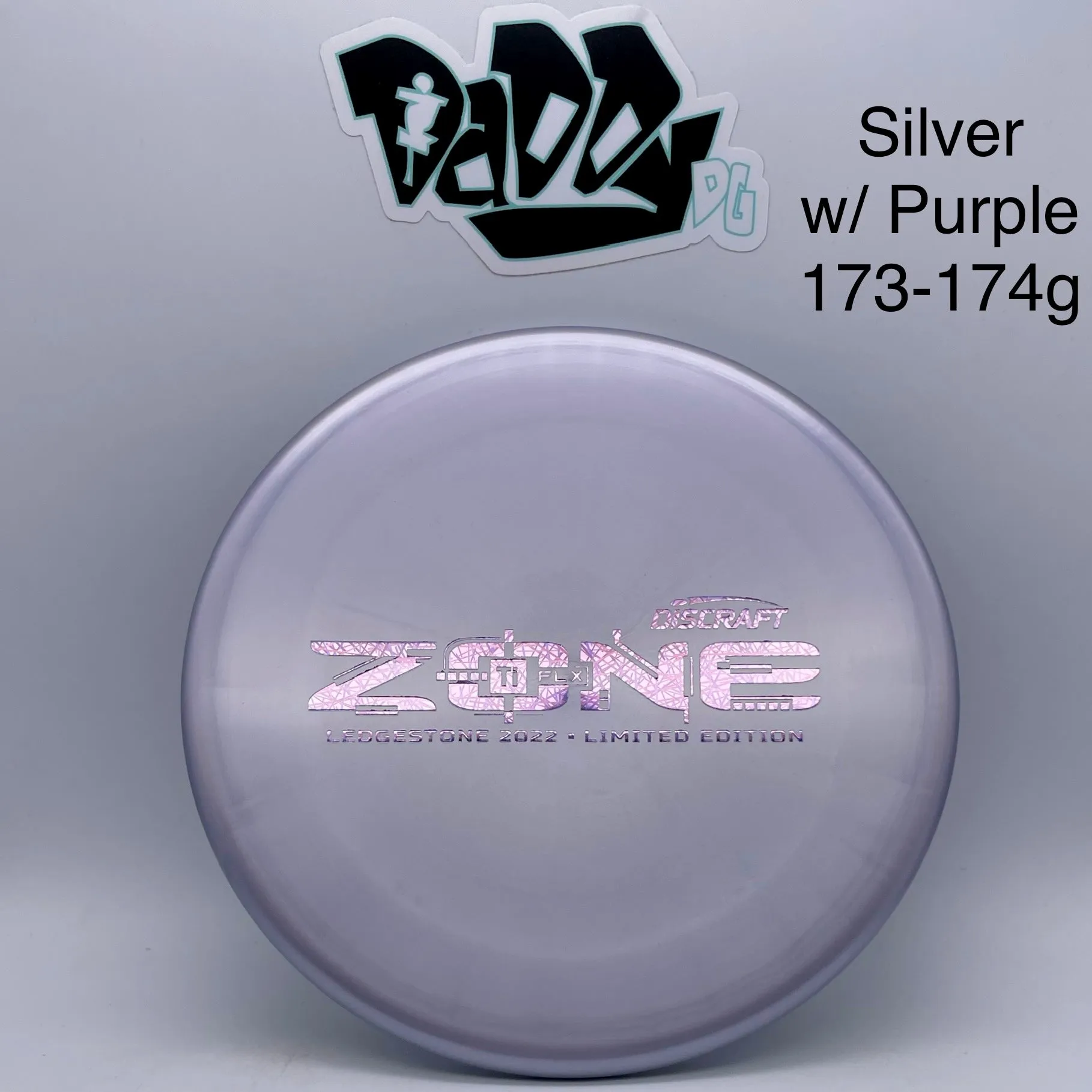 Discraft Ti Flx Zone Ledgestone 2022 Edition Putt & Approach