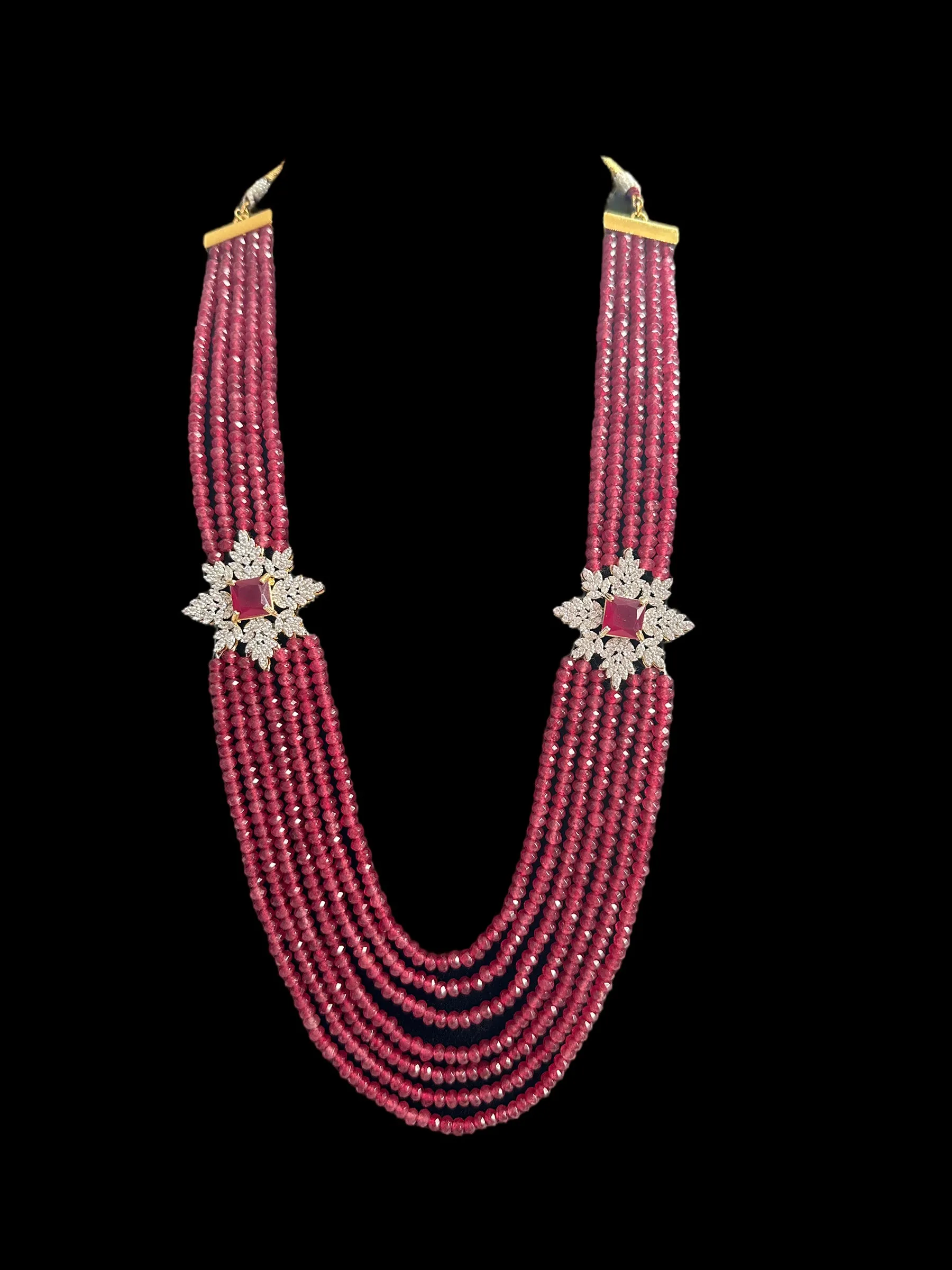 DLN65 Cz necklace set ( READY TO SHIP )