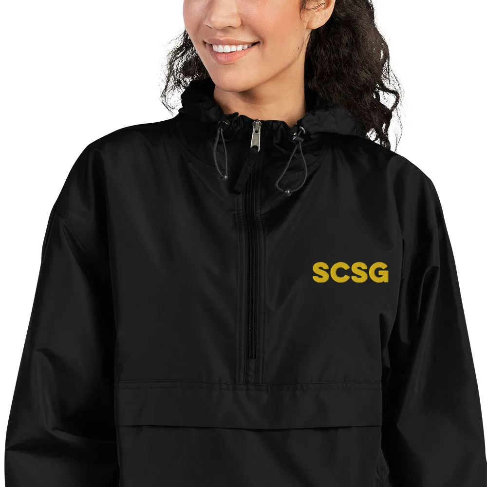 Embroidered Unisex Champion Packable Jacket - SCSG