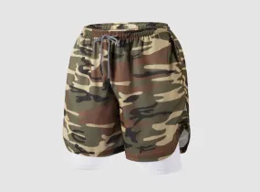 FitVille PowerStride Sports Shorts V2