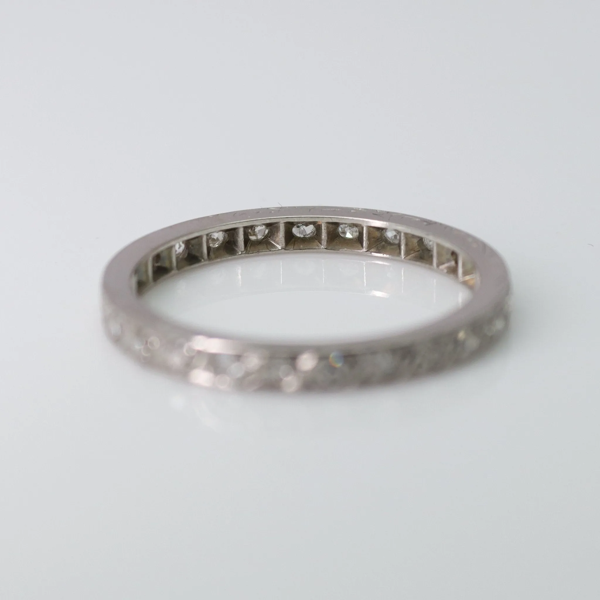 Full Set Art Deco Diamond Eternity Ring