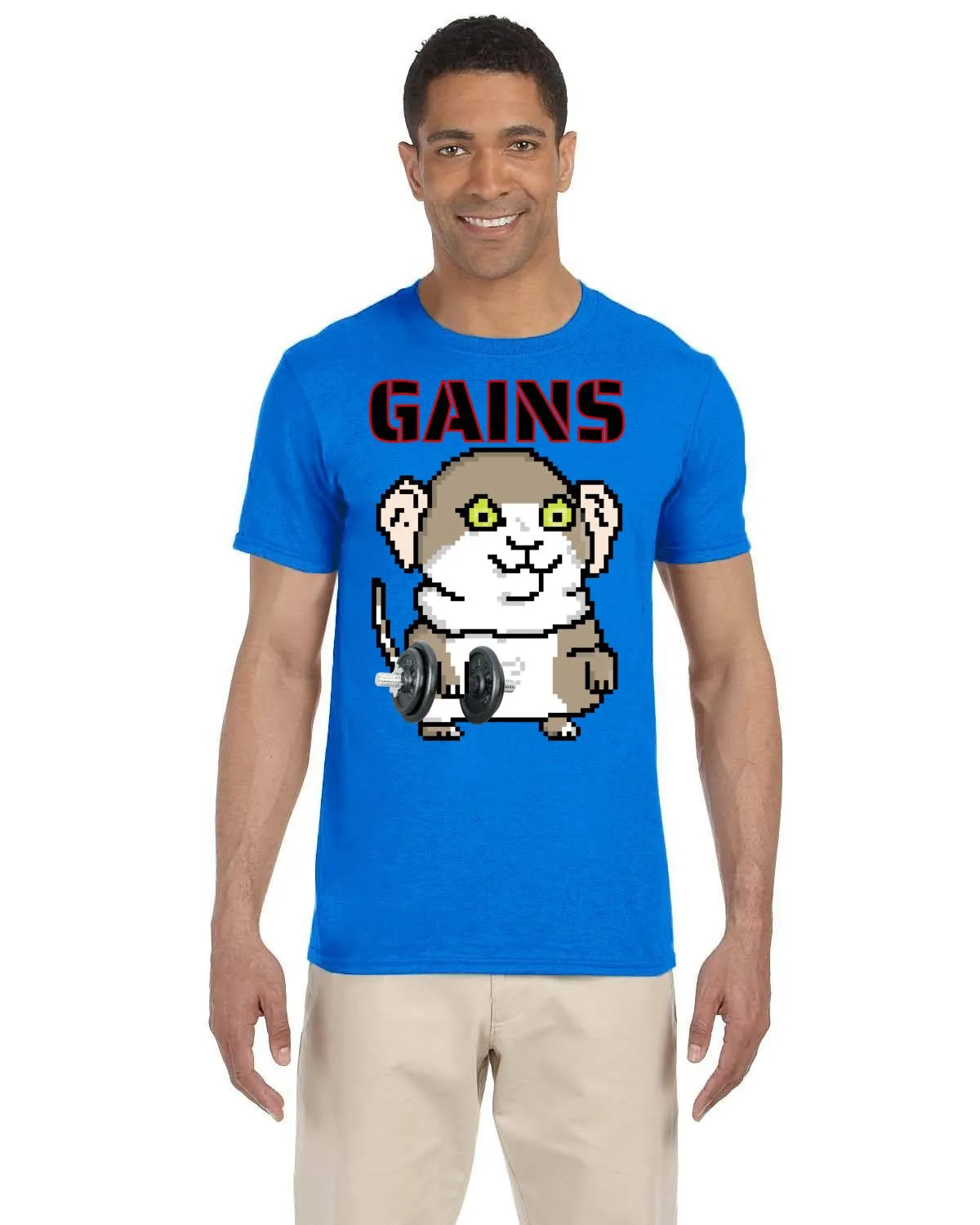 Gerbil Gains T-Shirt (Softstyle)