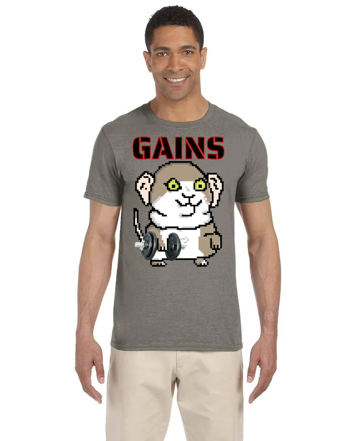 Gerbil Gains T-Shirt (Softstyle)