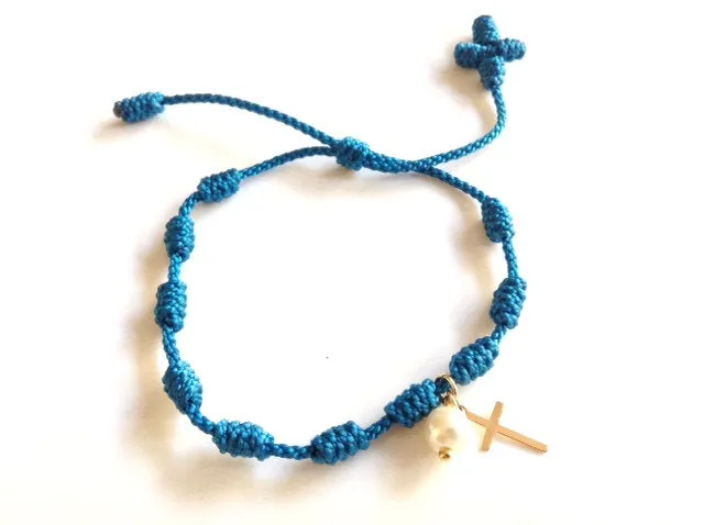 Handmade Rosary Bracelet, Guest Favors Gift