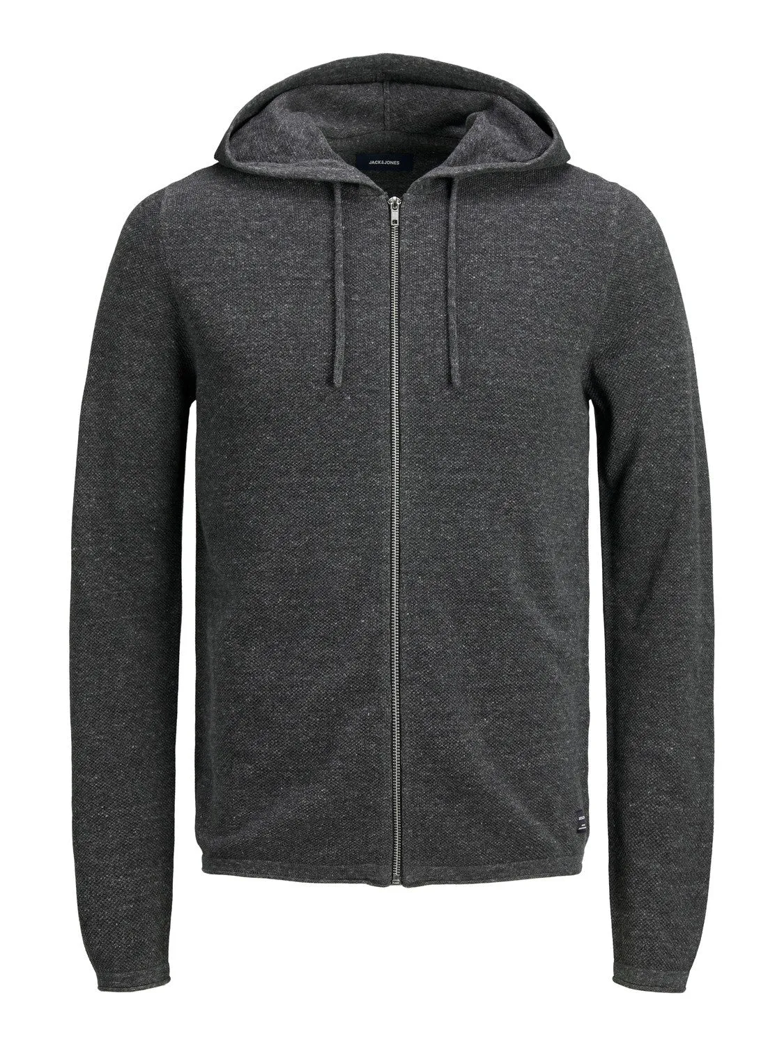 Jack & Jones Mens 'JJEHILL' Knit Zip Hooded Cardigan