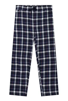 JIM JAM - Mens Organic Cotton Pyjama Bottoms Dark Navy