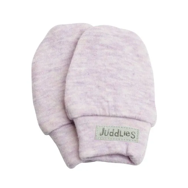 Juddlies Scratch Mitts Lavender Fleck