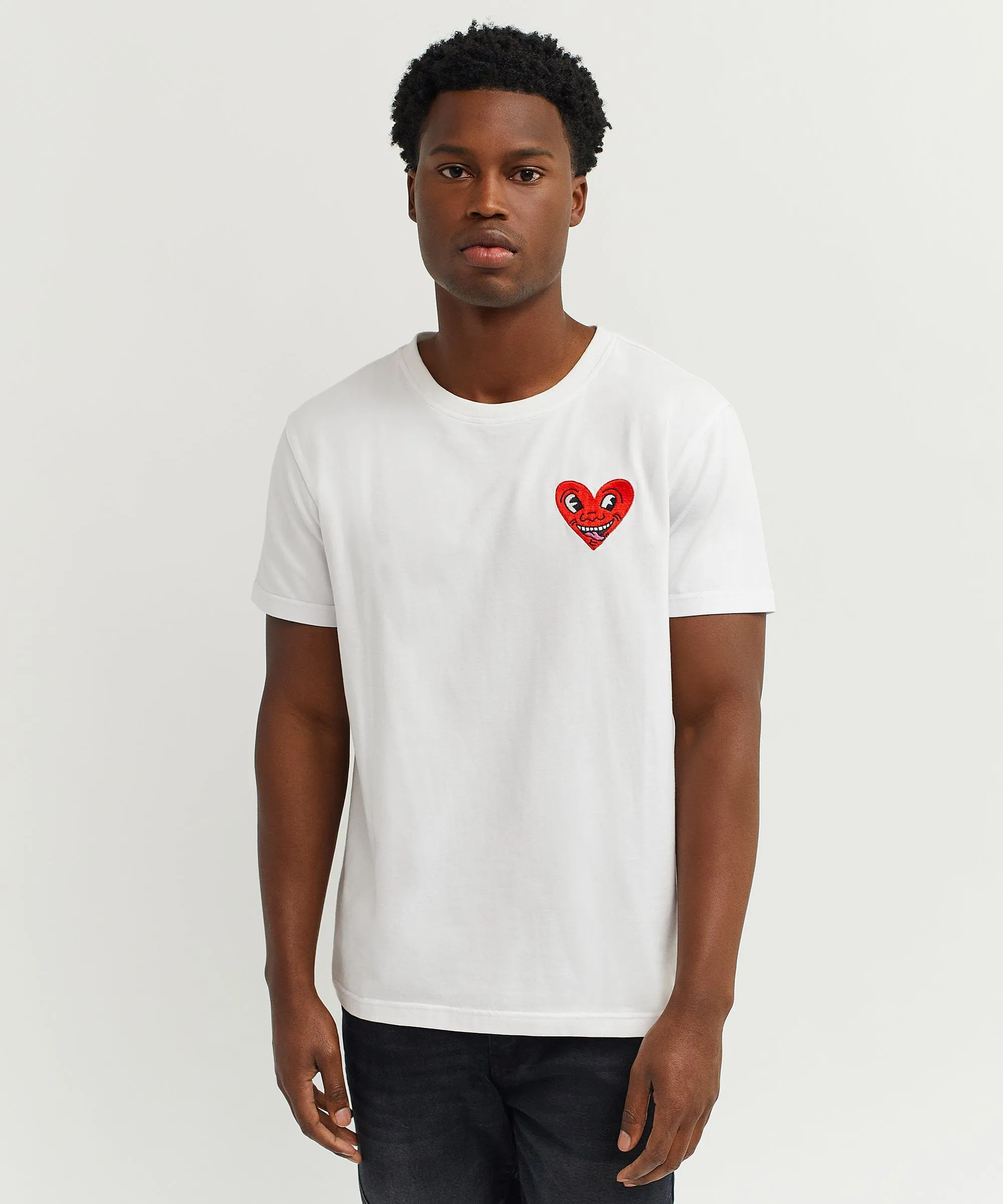 Keith Haring Logo Tee - White