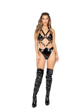 Latex Holster Romper