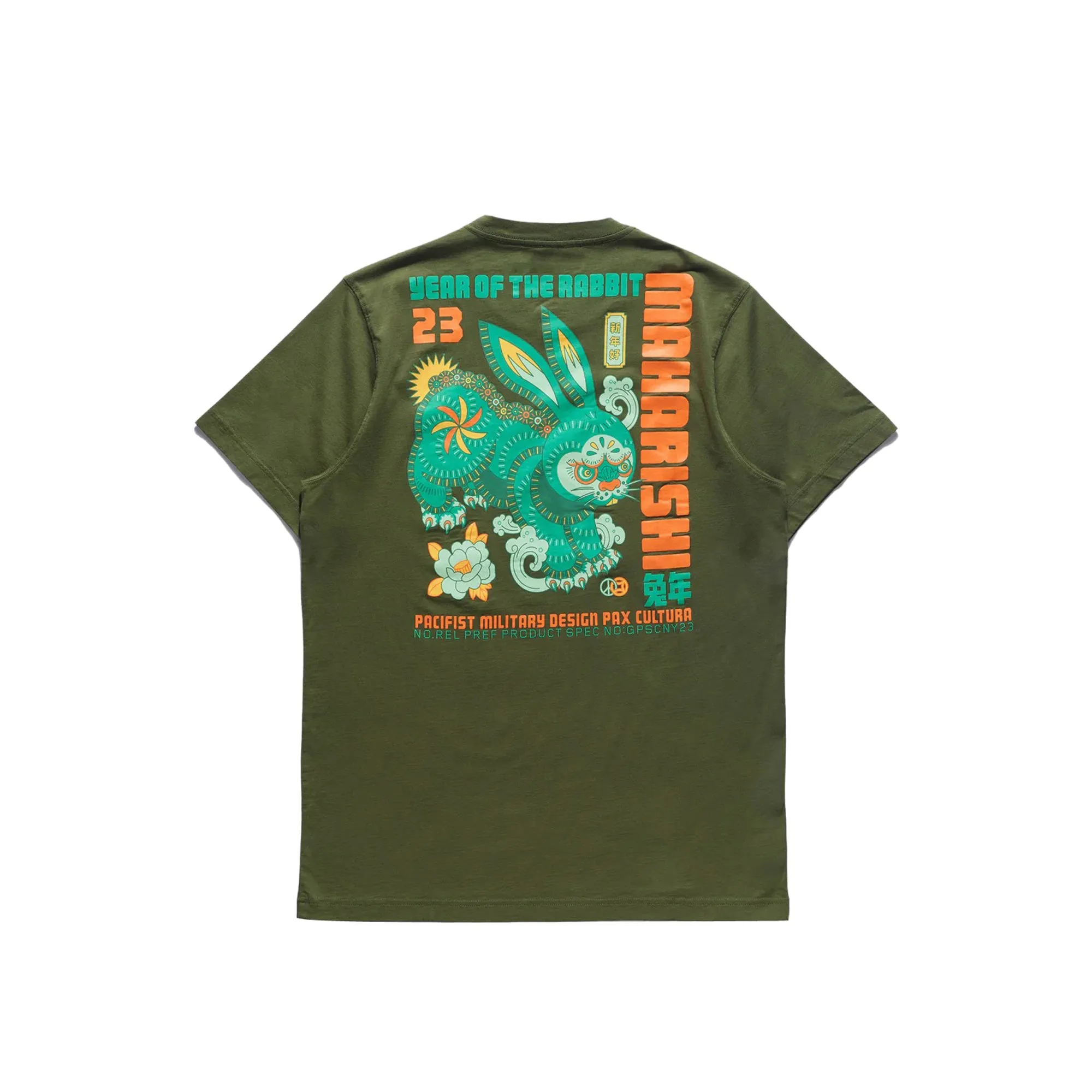 Maharishi Mens Year of The Rabbit SS Tee