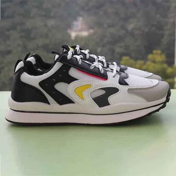 Men Premium  Black & White Sports Shoes