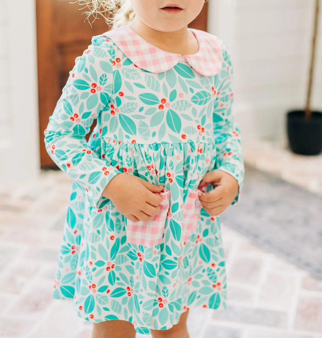 Modern Holly Twirl Dress