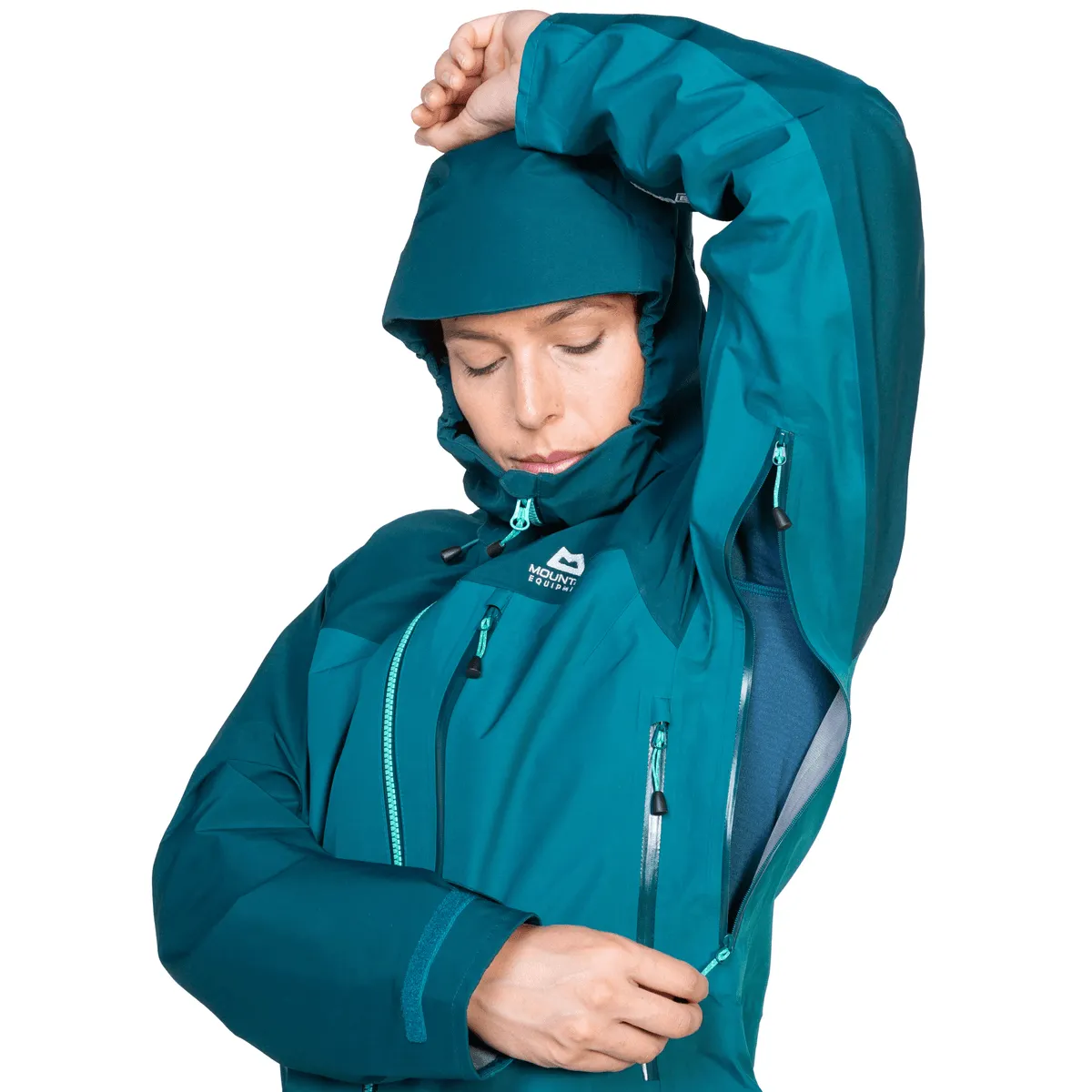 Mountain Equipment Women's Makalu Gore-Tex Jacket (Spruce/Deep Teal)