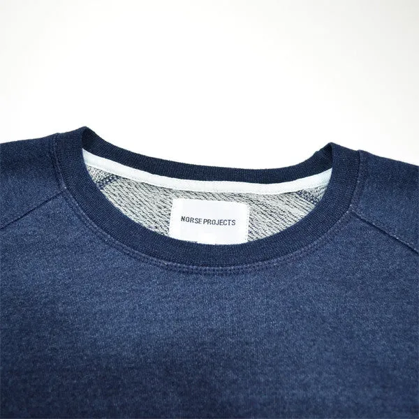 Norse Projects – Vorm Indigo Sweat – Dark Indigo