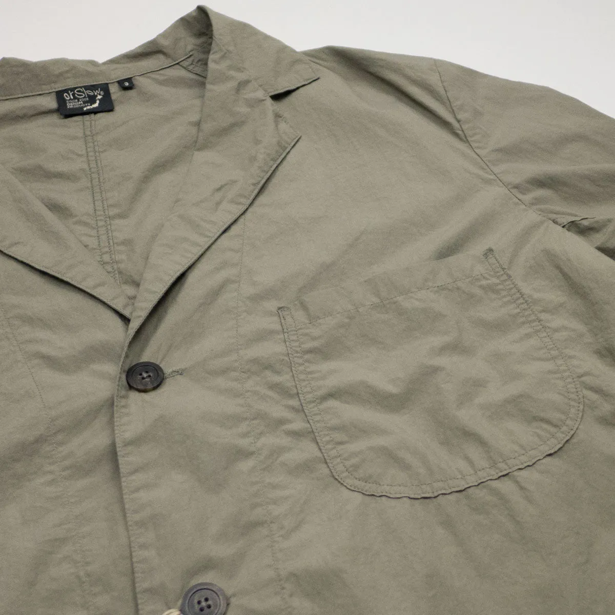 orSlow - Light Simple Work Jacket - Greige