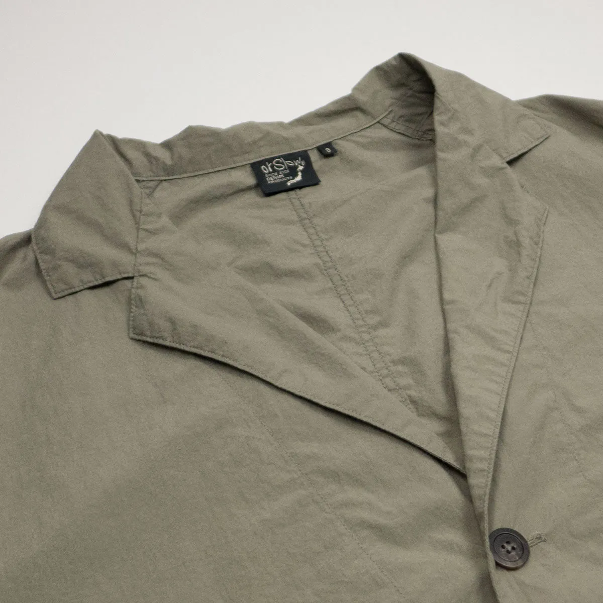 orSlow - Light Simple Work Jacket - Greige