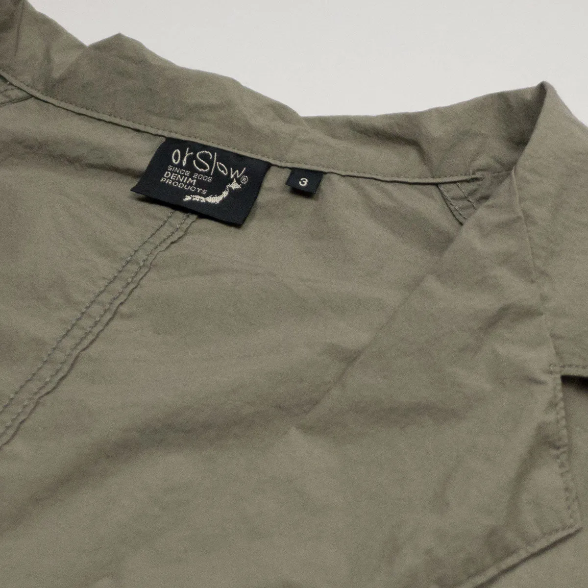 orSlow - Light Simple Work Jacket - Greige